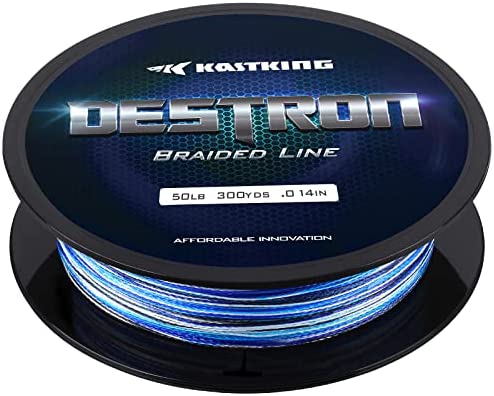 Bastion Braided Fishing Line -Abrasion Resisting Braided Lines – Thin  Diameter Superline – Zero Stretch – 4 Strand MultiTuf Fiber Braid Line